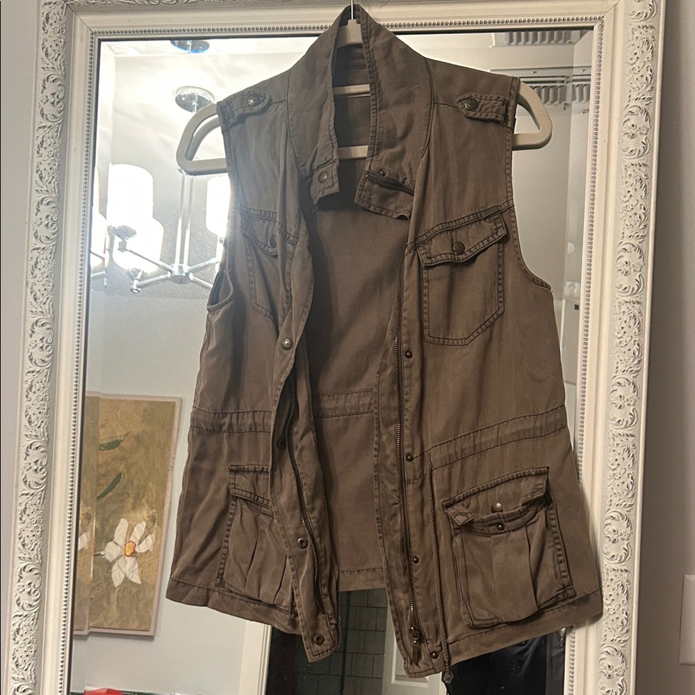 Army Green Utility Vest